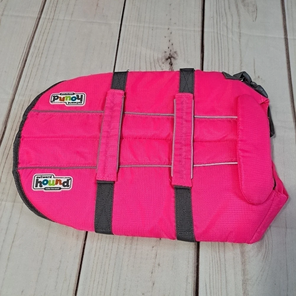 Outward Hound Doggie Life Jacket Pet Floatation Device Size Medium NWOT